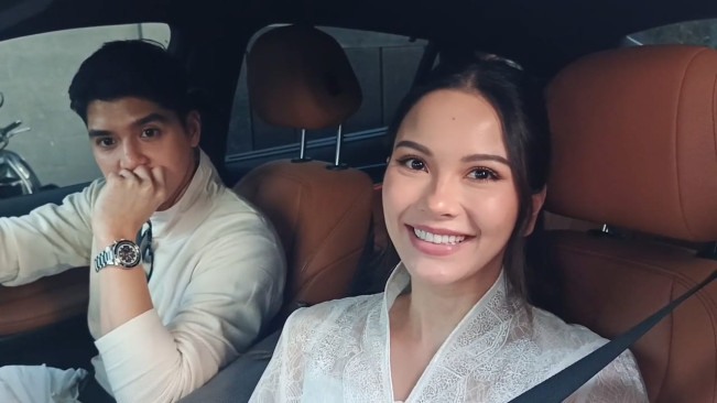 Hadiri Acara 7 Bulanan Aaliyah Massaid, Al Ghazali dan Alyssa Daguise: Glowing!